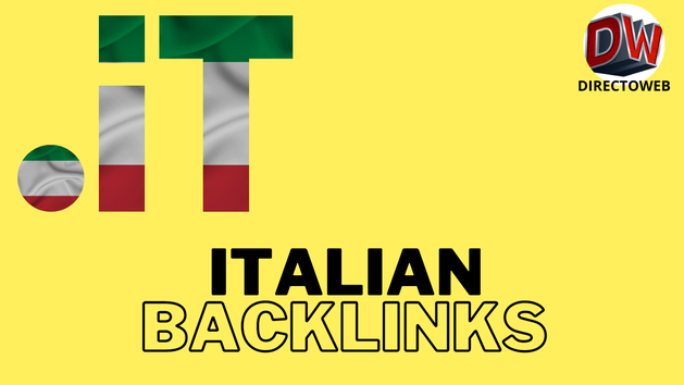 I will build Italy italian backlinks on .it domains