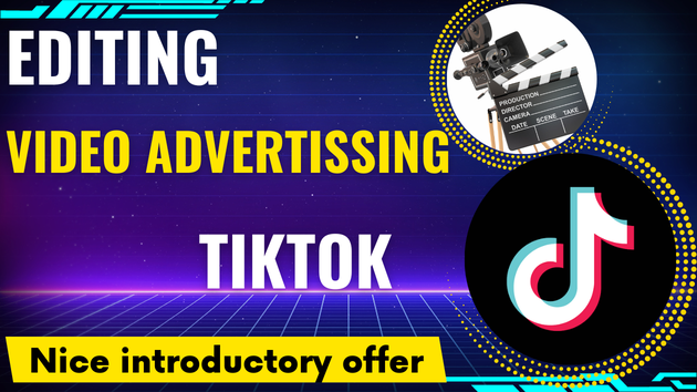 I will edit your Tiktok advertising videos