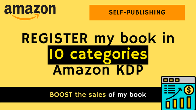 I will add your book & ebook to multiple Amazon KDP categories