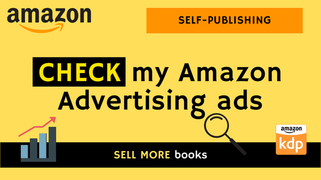 I will check your Amazon advertising ads for your Amazon KDP books