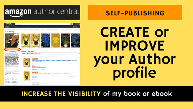 I will create your author page on Amazon KDP