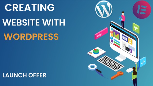 I will create a professional website with WordPress
