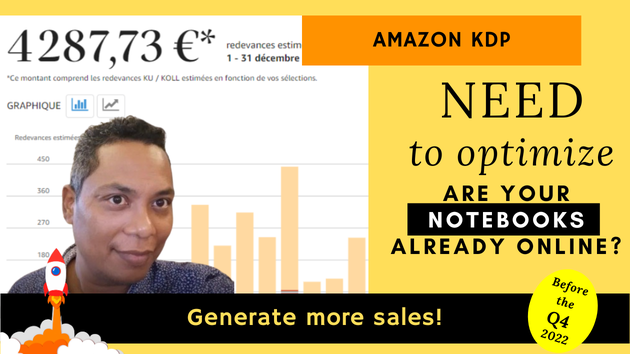I will massively improve your notebooks before Q4 on Amazon KDP