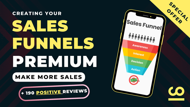 I will create a professional sales tunnel that converts your audience