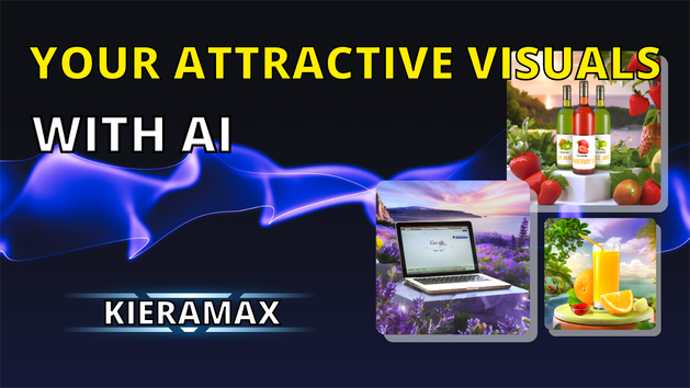 I will create attractive visuals with AI for your products and publications