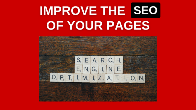 I will improve the SEO of your pages