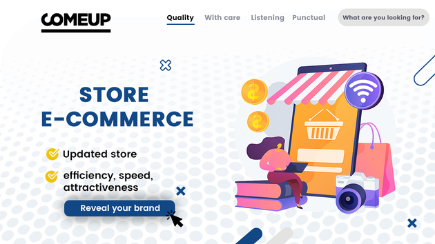 I will create your dynamic E-commerce Store with WordPress