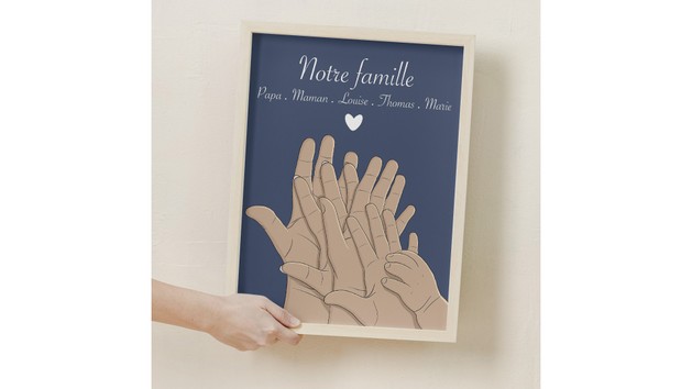 Je vais réaliser une affiche de famille personnalisée par CloeL