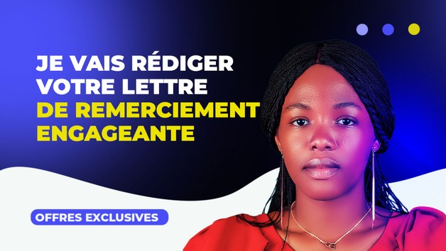 Je vais rédiger votre lettre de remerciement engageante par Redac_Deo_SEO