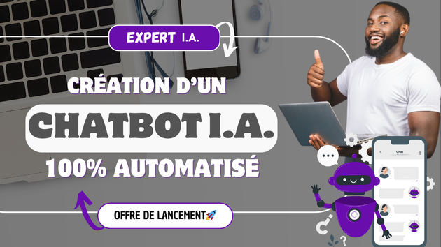 Je vais créer un chatbot ia 100% automatisé pour votre site par ...