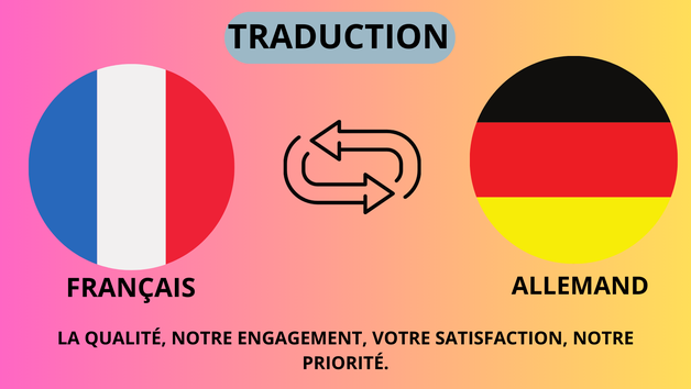 Traduction francais allemands cheap