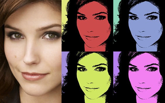 Je vais faire de votre photo une oeuvre pop art