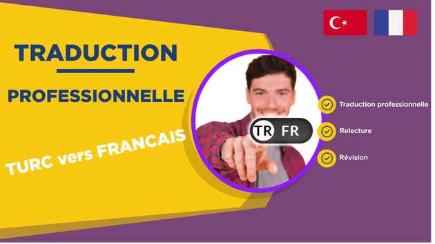 Je vais traduire vos documents du turc vers le français par Design_Genius