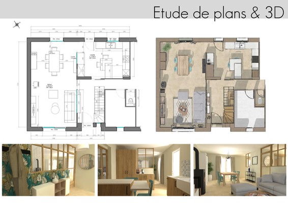 Je vais dessiner le plan de votre pièce par OneLookInside