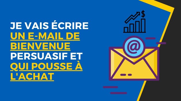 ecrire un message de bienvenue