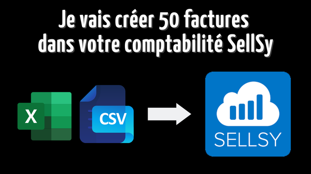 Je vais créer pour vous 50 factures dans votre logiciel de comptabilité ...