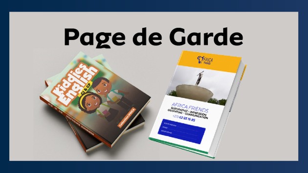 Je vais faire le design des pages de couverture de vos rapports d