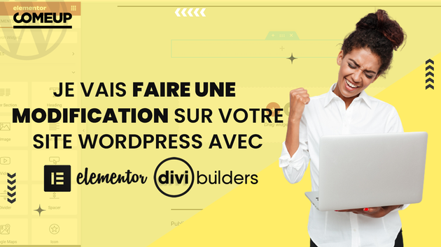 Je vais faire une modification sur votre site Wordpress avec Elementor ...