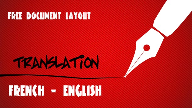 I will translate all your texts French-English by Mayaka
