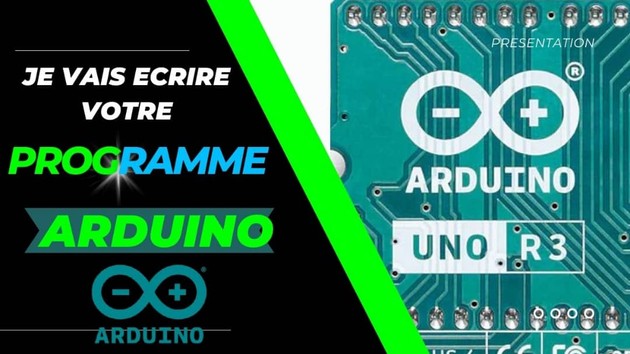 Je vais écrire votre programme Arduino par Felix_