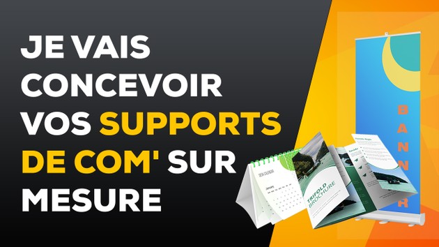 Je vais créer pour vous des supports de communication pro & stylés par ...