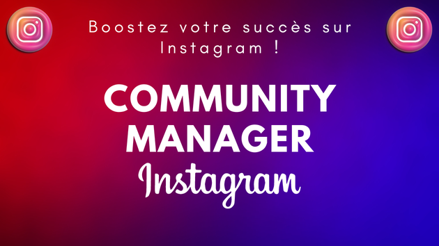 Je vais être votre community manager pour instagram par aymanoss