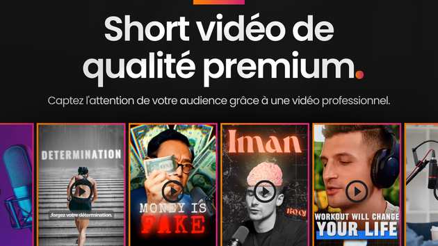 Je vais créer des vidéos shorts premium de votre vidéo pour TikTok