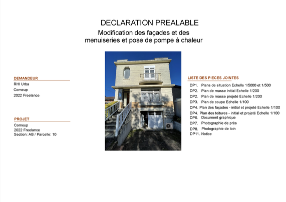Je vais préparer votre dossier de déclaration ou d'autorisation