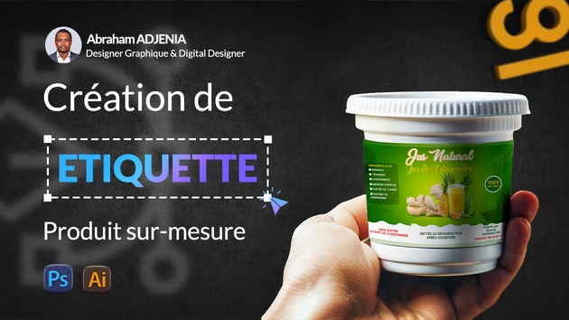 Je vais créer l'étiquette de votre produit par Abraham_Design
