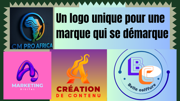 Je vais créer 2 logos professionnels et uniques livrés en 24h pour ...
