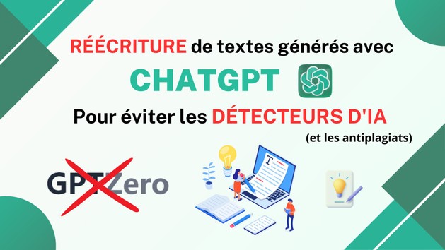 Je vais reformuler vos textes écrits par ChatGPT pour qu'ils ne soient