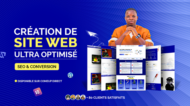 Je vais créer votre site web vitrine optimisé SEO et pensé pour ...