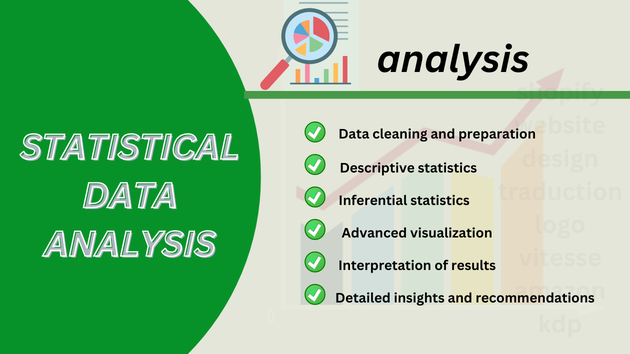 I will do statistical analysis of your data using SPSS and EXCEL by ...