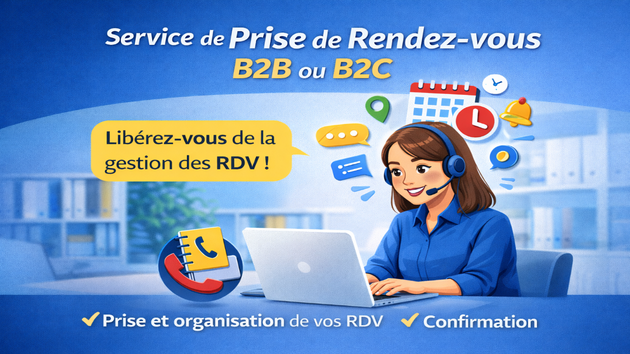 Je vais réaliser votre prospection téléphonique et la prise de rendez ...