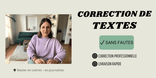 Je vais relire et corriger votre texte professionnel sans fautes par ...