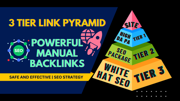 I will build 3 Tier Link Pyramid ultimate SE0 package with High DA 6000 ...