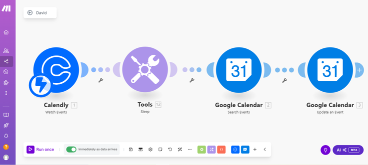 calandly automatisation