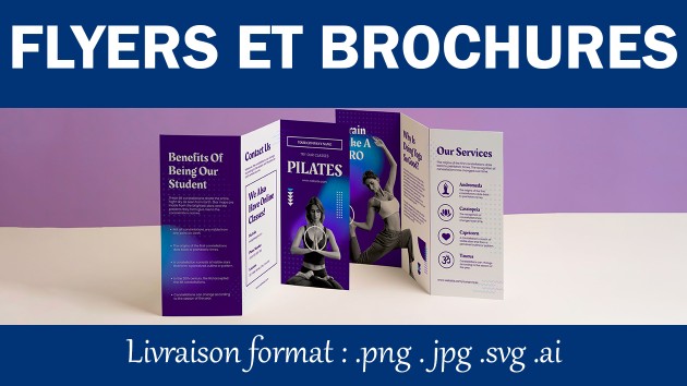 Je vais créer votre Flyer, Affiche ou Dépliant sur mesure par ...