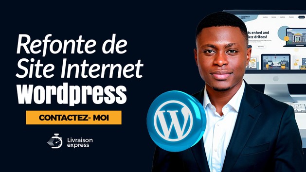 Je vais faire la refonte de votre site web wordpress(vitrine ou ...